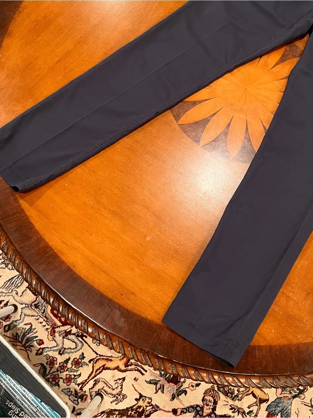 Bonobos Men’s Weekday Warrior Tailored Fit Dress Pants Monday Blue 30x34 Office